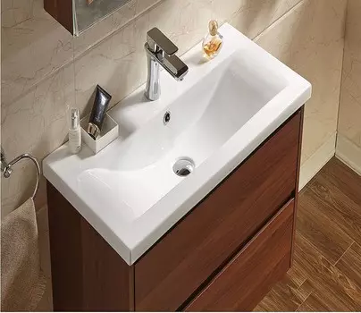 Раковина встраиваемая сверху CeramaLux 51 см 9393-70 белая