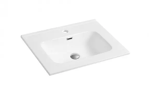 Раковина встраиваемая сверху CeramaLux 61 см 9060D белая