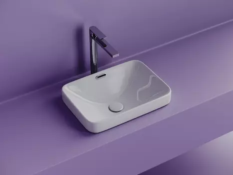 Раковина встраиваемая сверху Ceramica Nova Element 46 см CN6078 белая