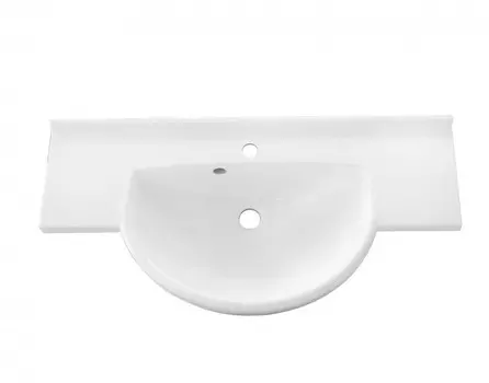 Раковина встраиваемая сверху Эстет Куба 90х43 ФР-00000783 белая