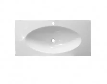 Раковина встраиваемая сверху Эстет Мальта Люкс 100х47 ФР-00006322 белая
