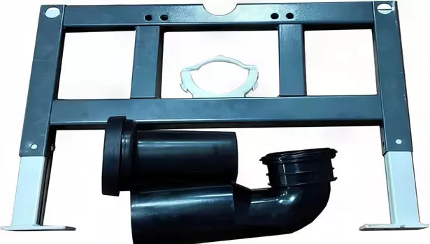 Рама для подвесного импульсного унитаза SantiLine SL-06 черная