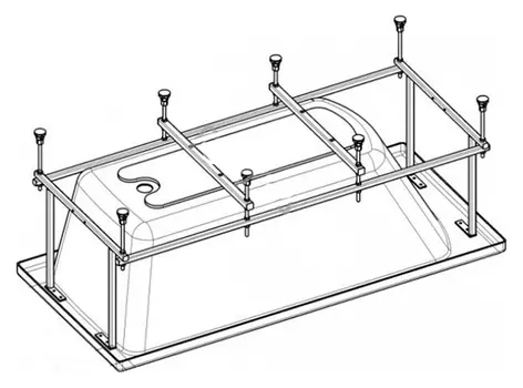 Roca Sureste Монтажный комплект 160x70