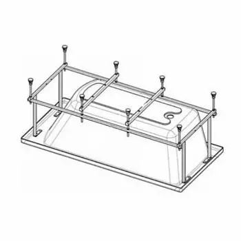 Roca Uno Монтажный комплект 170x75