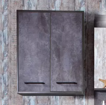 Шкаф подвесной Бриклаер Чили 62 цемент