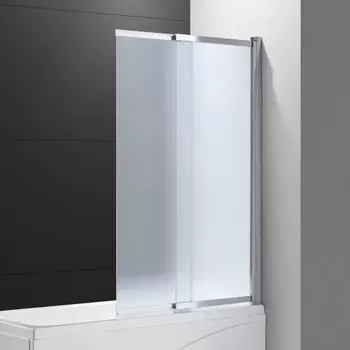 Шторка для ванн Cezares Slider 100x150 матовый хром