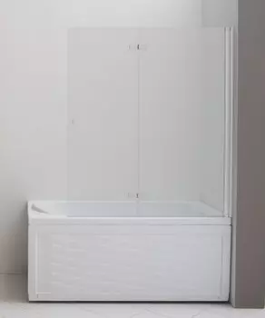 Шторка для ванны Aquanet NF6222-pivot Alfa 4 122x140