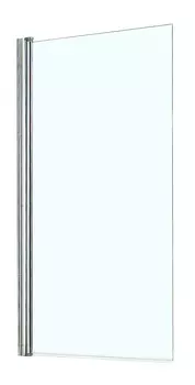 Шторка для ванны Azario Merrit 80x140 AZ-NF6211-1 800 стекло прозрачное, профиль серебро