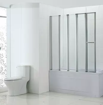 Шторка для ванны BandHours Inox 120 см 210170001