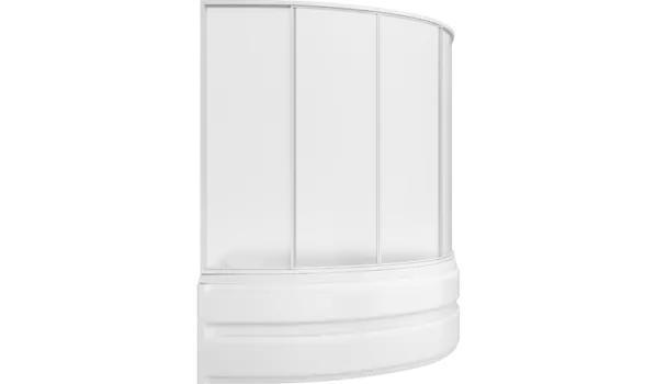 Шторка для ванны Bas Алегра (4 ств.стекло)