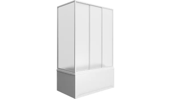 Шторка для ванны Bas Кэмерон (3 ств. стекло)