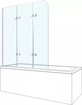 Шторка для ванны Berges City 062013