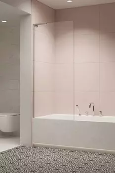 Шторка для ванны Radaway Modo SL 100 см 10316100-01-01R стекло прозрачное, профиль хром