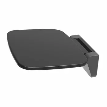 Сиденье для душа из полипропилена Wasserkraft SS402 черный с микролифтом
