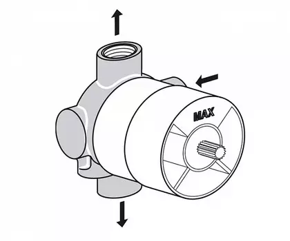Скрытая часть Ideal Standard Celia A2393NU