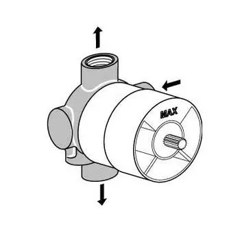 Скрытая часть Ideal Standard Premio A2391NU