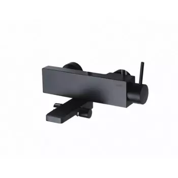 Смеситель для ванны и душа Bravat Arc F66061K-01A-ENG черный матовый