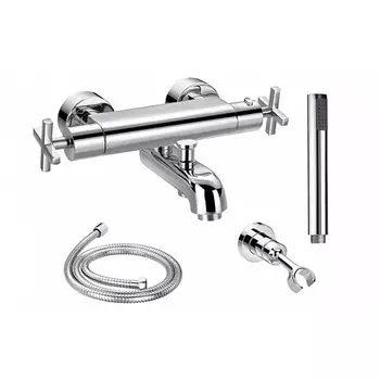 Смеситель для ванны и душа Clever Комплект 4в1 Morea 97012