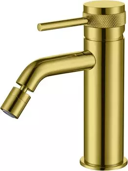 Смеситель для биде Allen Brau Priority 5.31A04-GB с донным клапаном, золото