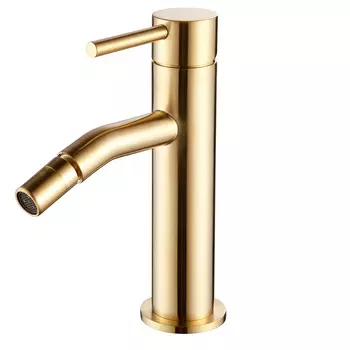 Смеситель для биде AQUAme Siena AQM 6216GG Glossy gold