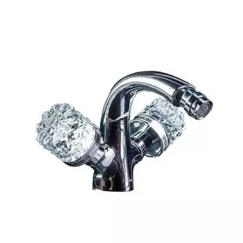Смеситель для биде Boheme Crystal 276-CRST хром