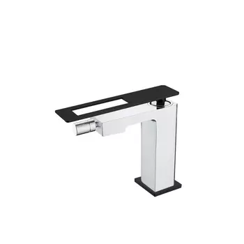 Смеситель для биде Boheme Q ChromeBlack 146-CRB хром, черный