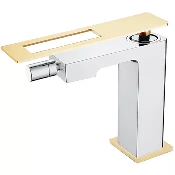 Смеситель для биде Boheme Q ChromeGold 146-CRG хром, золото