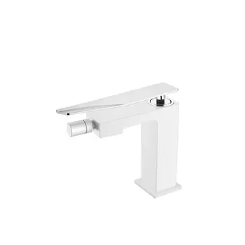 Смеситель для биде Boheme Q WhiteChrome 146-WCR.2 белый, хром