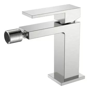 Смеситель для биде Boheme Qubic 476-NB матовый никель