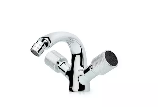 Смеситель для биде Boheme Royal Cristal 276-Royal/CRST black хром