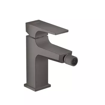 Смеситель для биде Hansgrohe Metropol Push-Open 32520340 черный хром