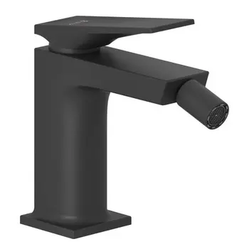 Смеситель для биде Kludi Decus 542173975 с донным клапаном, черный матовый