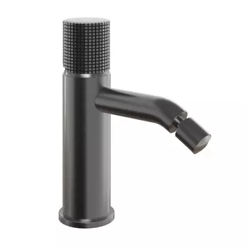 Смеситель для биде Paini Cox grip 7GPZ304 брашированный черный