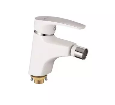 Смеситель для биде Shevanik S5007F белый, хром