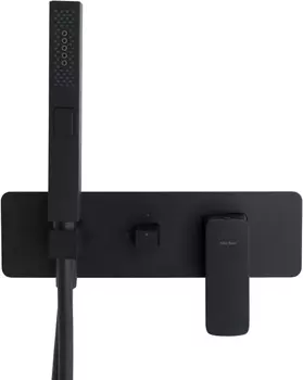 Смеситель для душа Allen Brau Infinity 5.21011-31 с внутренней частью, черный матовый