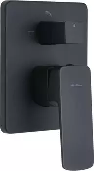 Смеситель для душа Allen Brau Infinity 5.21014-31 с внутренней частью, черный матовый