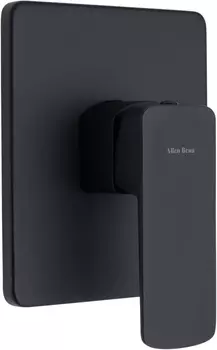 Смеситель для душа Allen Brau Infinity 5.21015-31 с внутренней частью, черный матовый
