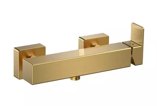 Смеситель для душа AQUAme Savona AQM6813BG золото шлифованное