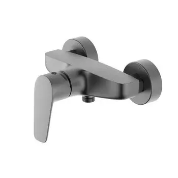 Смеситель для душа Aquatek Бетта AQ1160BGM черный, хром