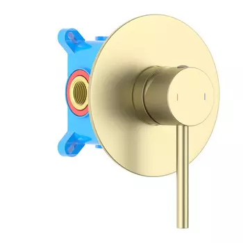 Смеситель для душа Aquatek Европа AQ1366BG шлифованное золото