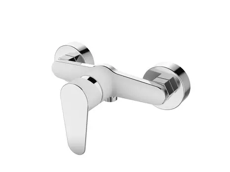 Смеситель для душа Esko Snow SW 80 W белый, хром