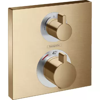 Смеситель для душа Hansgrohe Ecostat Sguare 15714140 бронза