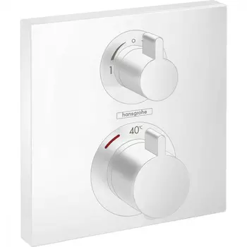 Смеситель для душа Hansgrohe Ecostat Sguare 15714700 белый