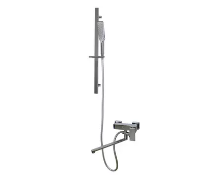 Смеситель для душа и ванны Bronze de Luxe Simple SRT980 длинный излив хром