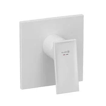 Смеситель для душа Kludi Decus 547555375 белый матовый