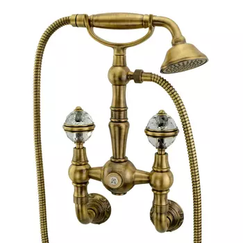 Смеситель для душа Migliore Cristalia 18582 бронза