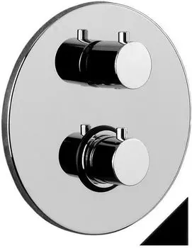 Смеситель для душа Paffoni Light LIQ019NO со встраиваемой частью чёрный матовый