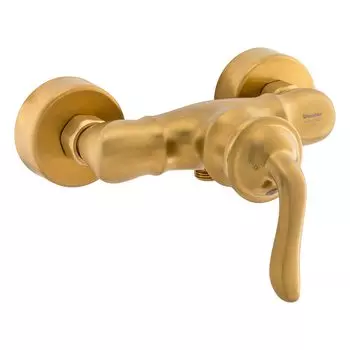 Смеситель для душа Shouder Luka 0200007 золото брашированное