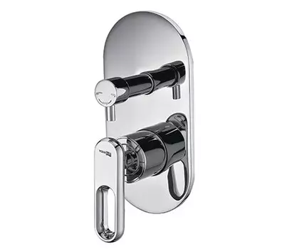 Смеситель для душа Wasserkraft Kammel 1841 встраиваемый, хром