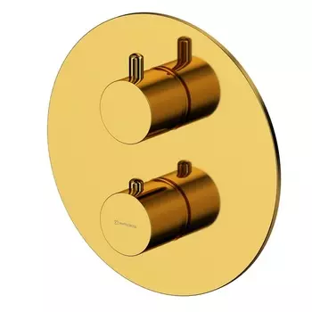 Смеситель для душа Whitecross Y Y1236GL встраиваемый с термостатом, золото